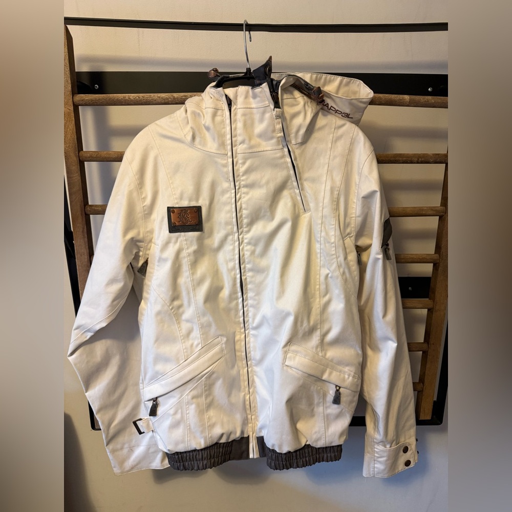 Cappel Cream snowboard bomber Jacket